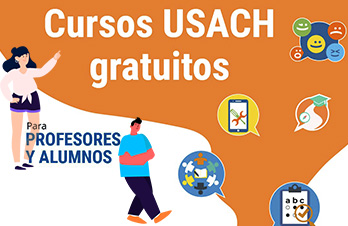 Cursos USACH gratuitos dirigidos a profesores/as y estudiantes